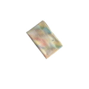 Brand: Generic Premium Pastel Rainbow Embroidered Kurta Fabric, Multicolour Jacquard Pattern, Traditional Indian Design